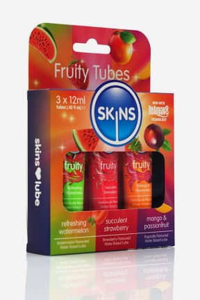 Gleitgel Skins Fruity Lubes 3-pack