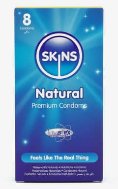 Alle Skins Condoms Natural 8-pack