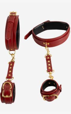 BDSM Hand & Leg Restraints Red