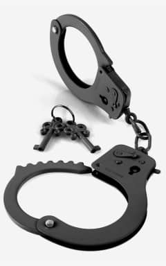 Alle Designer Metal Handcuffs Black