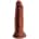 King Cock Triple Density Cock Brown 15,2 cm