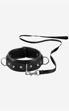 BDSM Collar With Leash Men