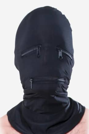 BDSM Zipper Face Hood