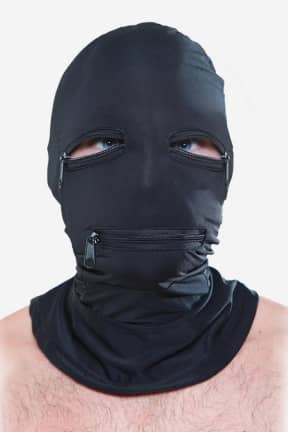 BDSM Zipper Face Hood