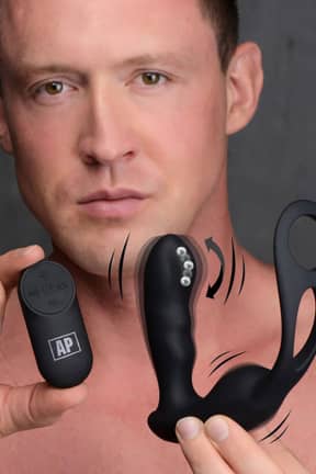 Analtoys Milking And Vibrating Prostate Massager And Harness 7 Speeds