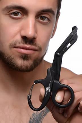 BDSM MS Snip Heavy Duty Bondage Scissors With Clip