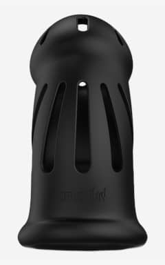 Keuschheitsgürtel Model 27 Ultra Soft Silicone Chastity Cage Black