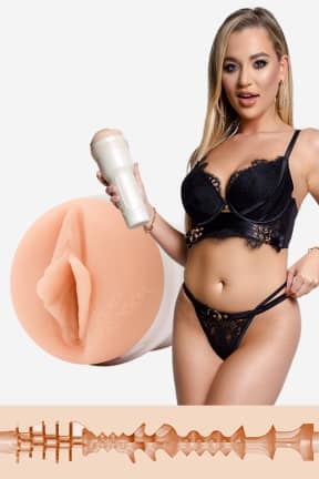 Fleshlight Girls Blake Blossom Bombshell - Holen Sie sich die blonde Sexbombe Blake Blossom mit dieser exakten Nachbildung ihrer Vagina nach Hause! Das enge, einzigartig strukturierte Innere lässt Sie vor Vergnügen explodieren.