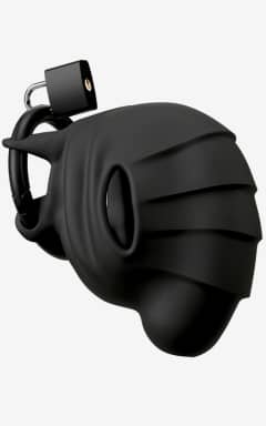 BDSM Black Velvets Cock And Ball Cage