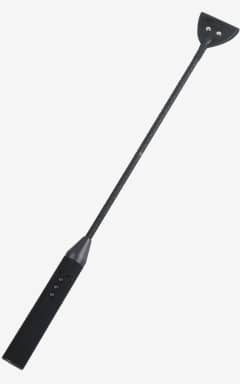 Peitschen & Paddles Hidden Desire Extreme Electro Riding Crop Black