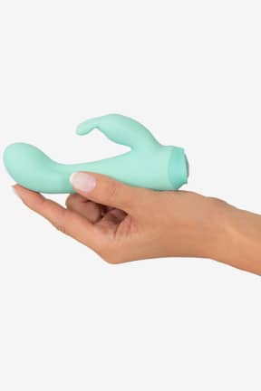 Vibratoren Cuties - Mini Vibrator Rabbit - Green
