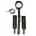 Sei Mio Neck Firmly In Check Adjustable Neck And Wrist Restraint Kit