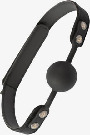 BDSM Sei Mio Strictly Come Quietly Soft Strap Silicone Ball Gag