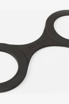 BDSM Sei Mio Handi-Cuffs Super Strong Silicone Restraint Cuffs