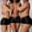 Ouch! - Vibrating Strap On Boxer - Black - XL/XXL