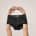 Ouch! - Vibrating Strap On Boxer - Black - XL/XXL