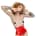 Black Level - Vinyl Waist Cincher - Red - L