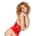 Black Level - Vinyl Waist Cincher - Red - L