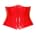 Black Level - Vinyl Waist Cincher - Red - XL