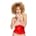 Black Level - Vinyl Waist Cincher - Red - XL