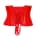 Black Level - Vinyl Waist Cincher - Red - XL