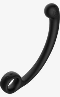 Vibratoren SVibe - Snail AXI Spot Wand - Granite Noir