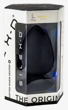 Analtoys Silexd - Premium Silicone Plug - Black - L