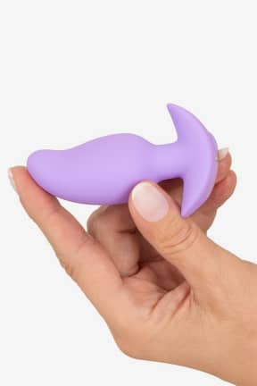 Analplugs Cuties - Vibrating Mini Butt Plug - Purple