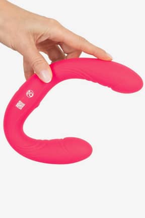 Dildo Couples Choice - Double Vibrator - Pink