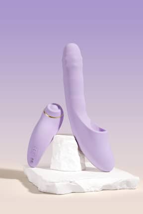 Vibratoren Svakom - Rabbit - DuoGlow Pastel Lilac