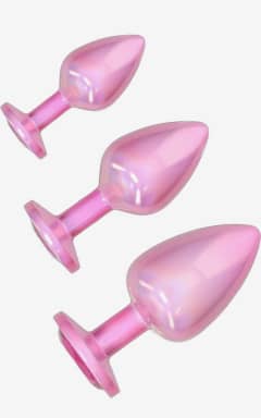 Analtoys Ouch! - Paris Collection Metal Anal Plug Set - Pink