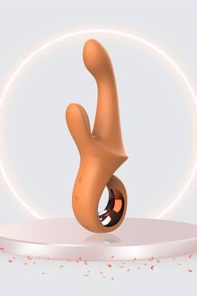 Sexspielzeug Dreamtoys - Glam - G-Spot Duo Vibrator - Orange
