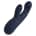 Dreamtoys - Goddess Collection - Hestia Nodding Duo Vibrator - Blue