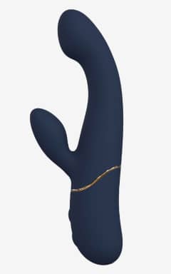 Sexspielzeug Dreamtoys - Goddess Collection - Hestia Nodding Duo Vibrator - Blue