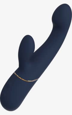 Sexspielzeug Dreamtoys - Goddess Collection - Hestia Nodding Duo Vibrator - Blue