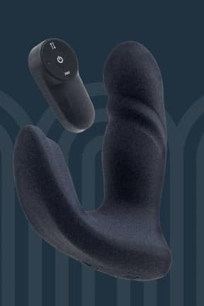 Alle Dreamtoys - Pulz - Blake Up And Down Duo Vibrator With Remote Control - Blue