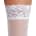 Cottelli Legwear - Hold Up Stockings - White - 3