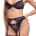 Cottelli Lingerie - Lace And Satin Set - Black - 85C/L