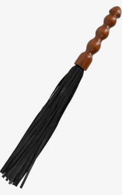 Bondage Zado Leather Flogger Wood