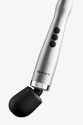 Alle Doxy - Die Cast Max Plug‑In - Silver - Spür die tiefste, brummige Power - stufenlos geregelt, kompromisslos intensiv. Unendliche Laufzeit am Kabel, gebaut aus Metall und gemacht für Dauerlust.