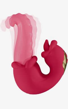 für Frauen Teazers - Double Tongue Vibrator - Pink