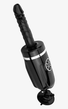 Vibratoren Teazers - Thrusting Dildo Vibrator - Black