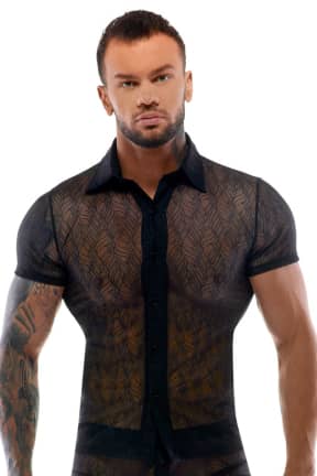 Dessous Svenjoyment - Men's Shirt Buttons - Transparent - Transparente Knöpfe lassen Deinen Look verführerisch clean, ohne Musterbruch wirken. Leicht, flach und robust - schnell angenäht für einen subtilen, heißen Feinschliff.