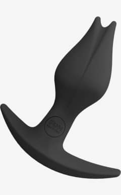 Analtoys Fun Factory - Bootie Fem - Black - Kompakter Buttplug aus 100% medizinischem Silikon – weich, sicher, leicht zu reinigen.  
Tulpenform mit asymmetrischem Fuß: sitzt bequem, tragbar und lenkt sanft Richtung G‑Punkt.