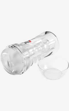 Masturbatoren / Taschenvagina / Taschenmuschi PDX Extreme - Super Luscious Lips Self-Lubricating Stroker - Clear