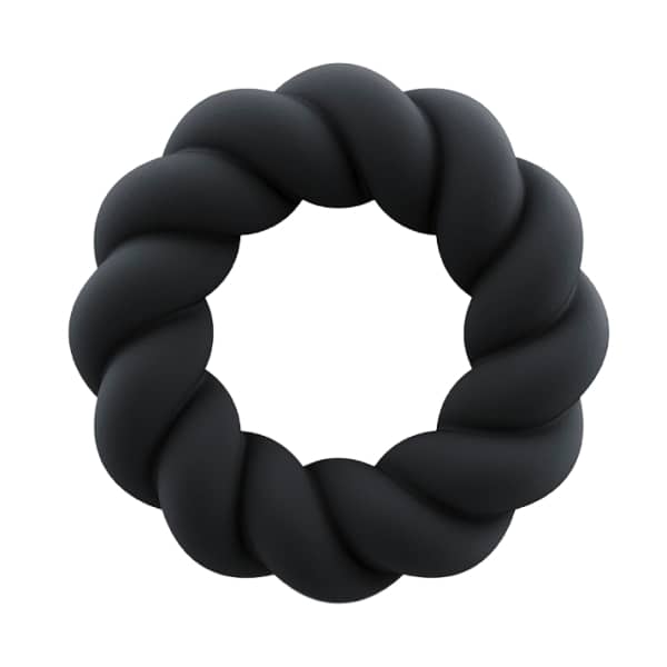 Rocks-Off - Twisted C-Ring - Black