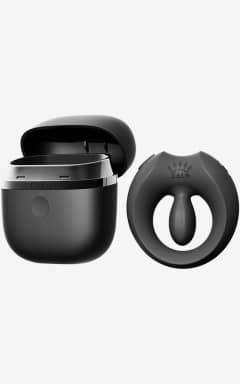 Penisringe Zalo - Apis Vibrating Couples Ring - Black
