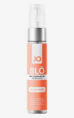 Alle System JO - BLŌ Oral Pleasure Gel Mango Peach - 30ml - Dickes, nicht klebriges Gel mit Mango-Pfirsich-Geschmack – bleibt da, wo es soll. Wasserbasiert, kondom- & toyfreundlich, leicht abwaschbar und mit sauberem Finish.