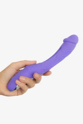Good Vibes Only - Flax Vibrating Dildo with G-Spot Stimulator - Kurviger Schaft trifft Deinen G-Punkt punktgenau - 7 Modi für Wellen purer Lust. Spritzwassergeschützt, USB-aufladbar und softes Silikon - ready, wann Du willst.