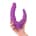 Teazers - Double Vibrator with Suction Cup and Remote - Purple